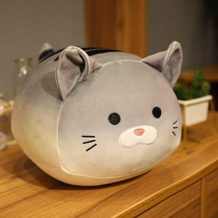 The Cat Head Plush Pillow