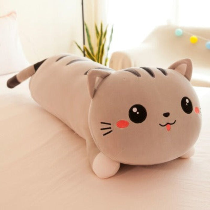 Long Cat Pillow Plush Toy