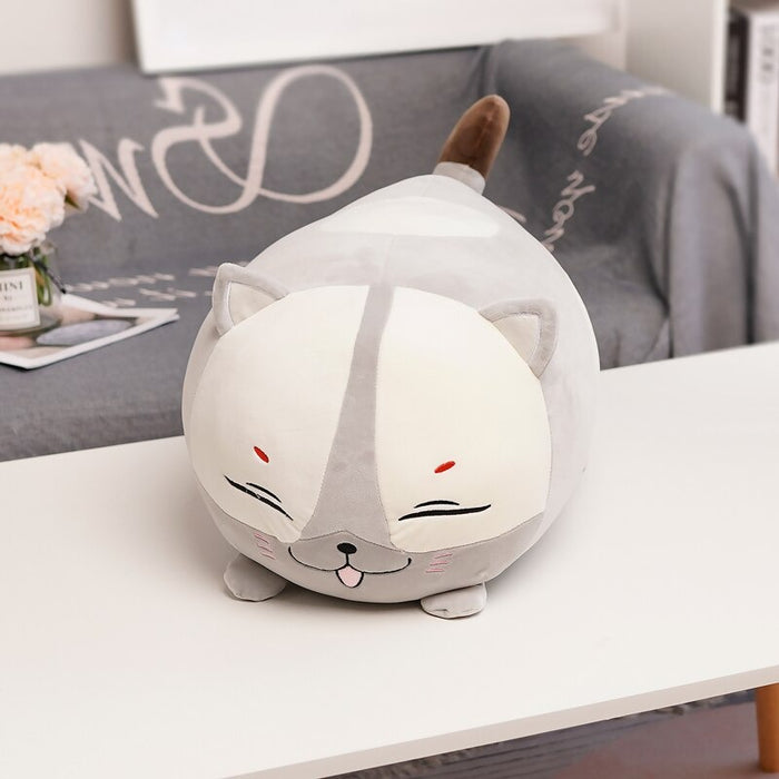 Lying Round Cat Plush