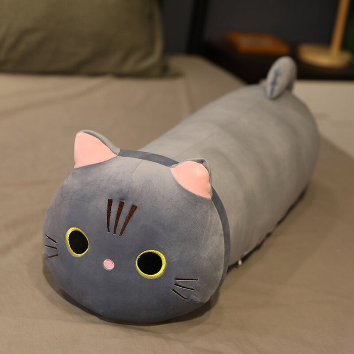 Long Cat Pillow Plush