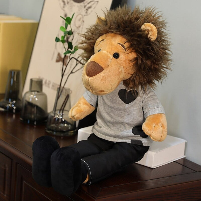 Long Leg Lion Plush Toy