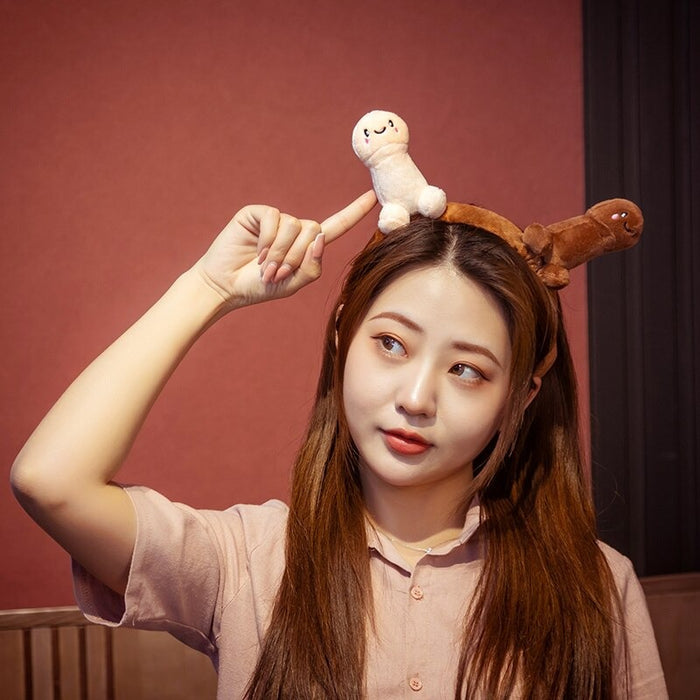 Kawaii Plush Headband Dolls