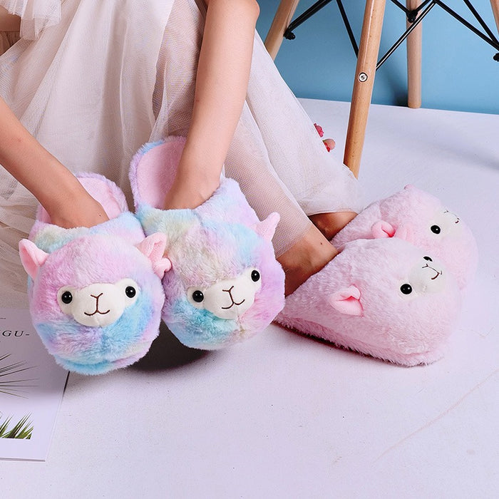 The Stuffed Alpaca Plush Slides