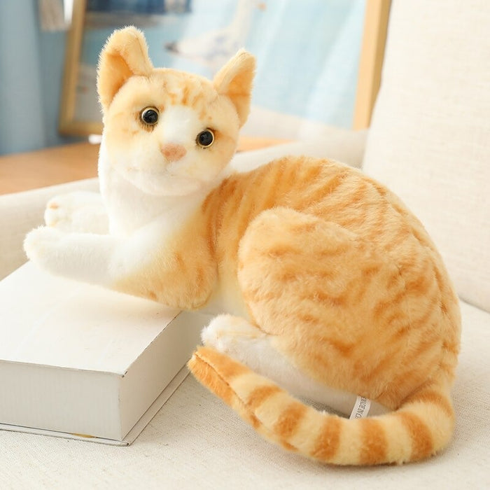 Cute Simulation Cats Cotton Plush