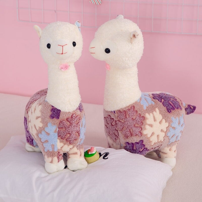 Cartoon Alpacasso Plush Pillow