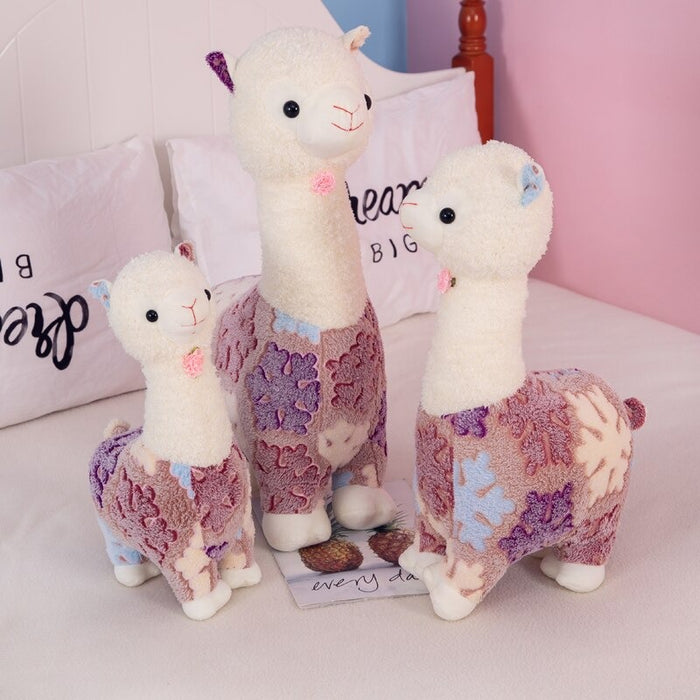 Cartoon Alpacasso Plush Pillow