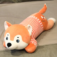 Stuffed Lying Husky Plush