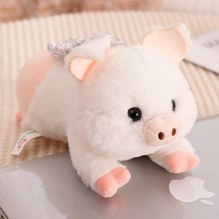 The Pink Peach Back Plush Toy