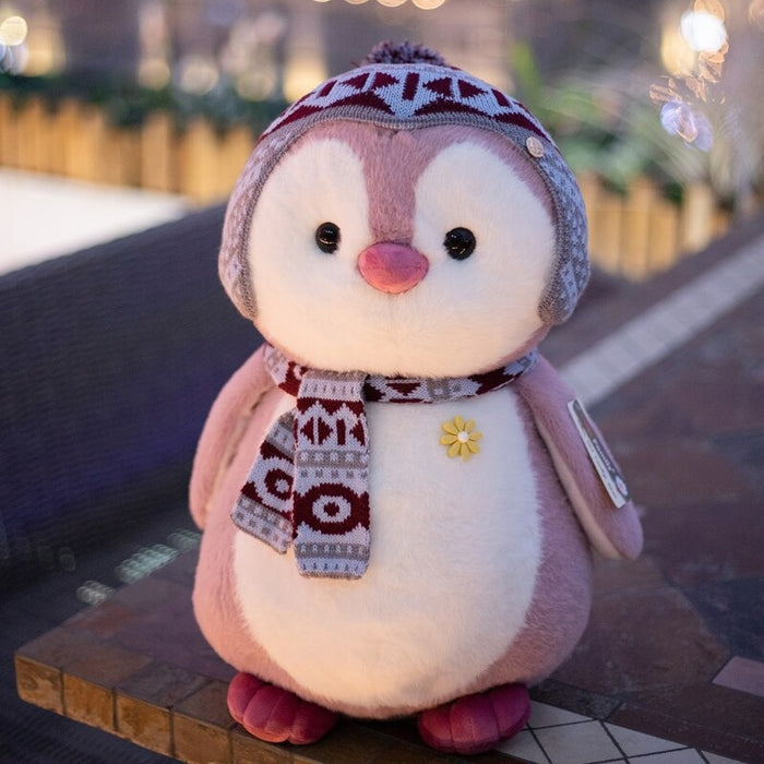 The Penguin With Scarf Plush Toy