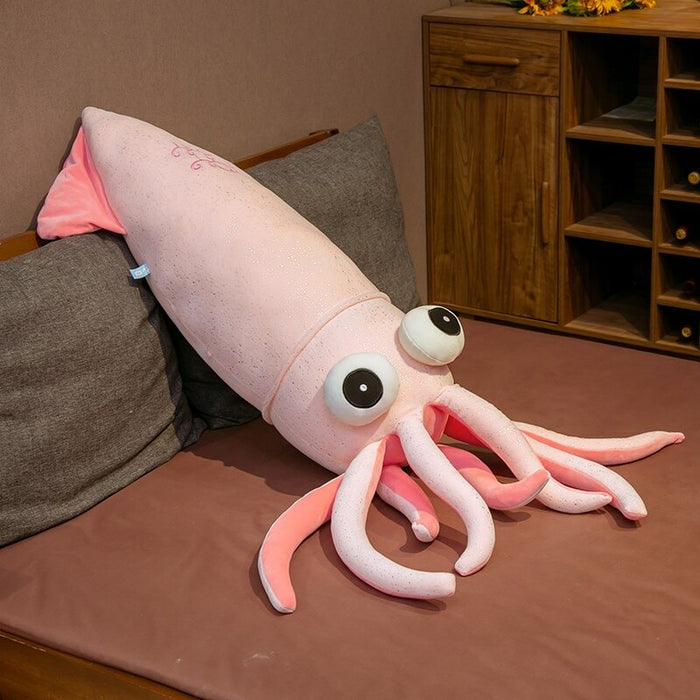 Big Eyes Ocean Squid Plush