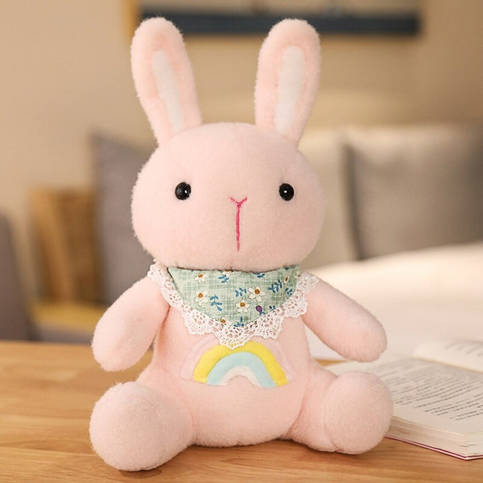 Rainbow Rabbit Plush Toy