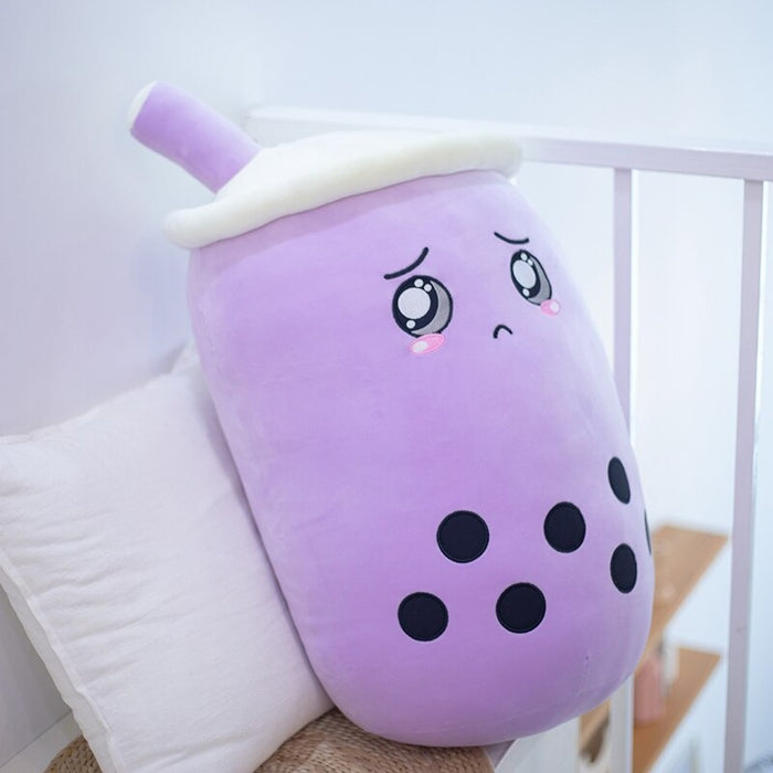 Fruit Bubble Tea Cup Pillow