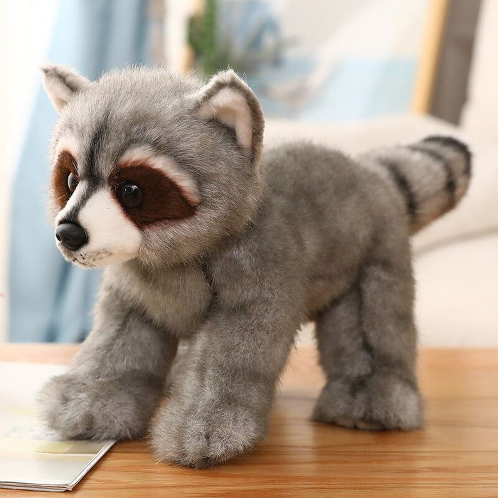 Simulation Fox Raccoon Plush