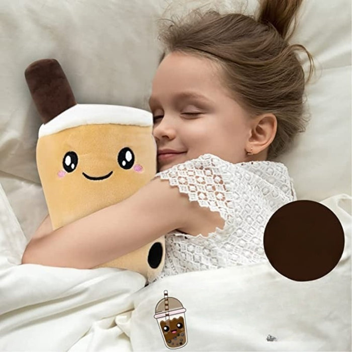 Plush Bubble Tea Pillow