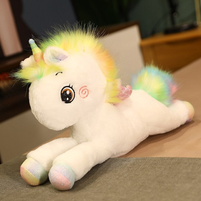 Lying Rainbow Unicorn Plush