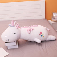 Long Pillow Unicorn Plush