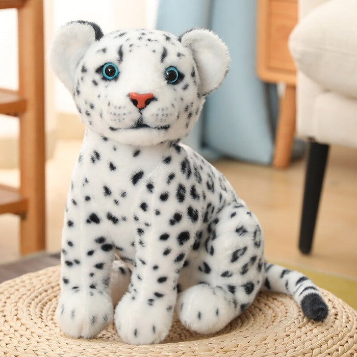 The Sitting Leopard Plush Toy