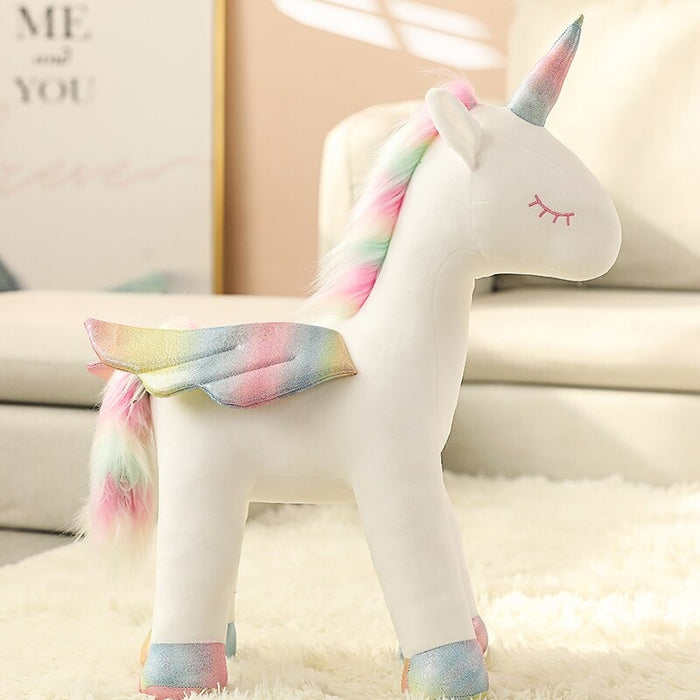 The Standing Unicorn Plush Toy