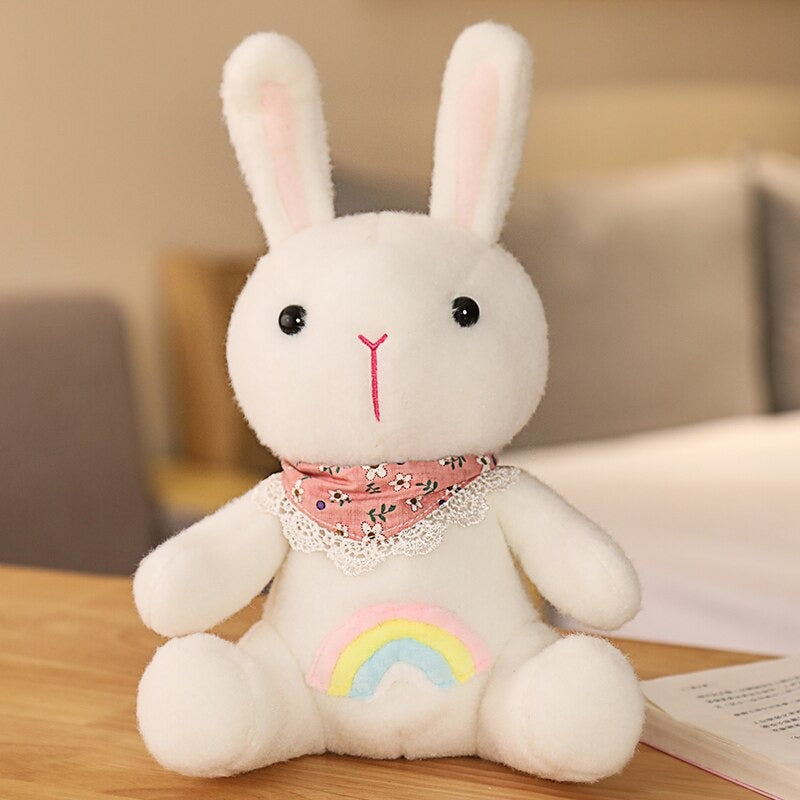 Rainbow Rabbit Plush Toy